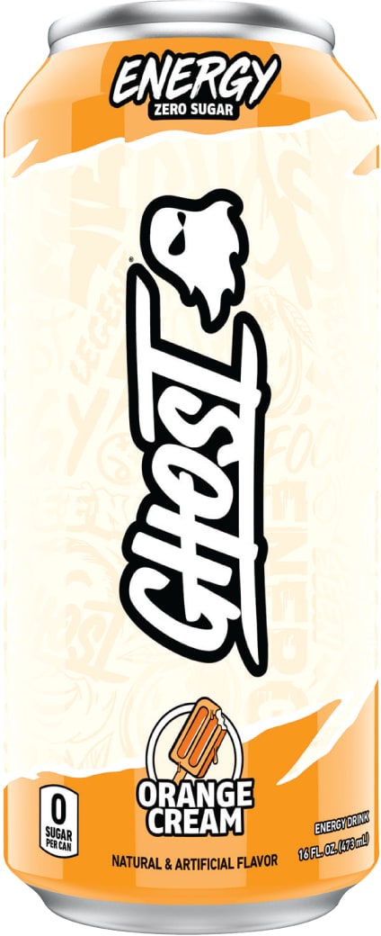 Ghost Orange Cream 12 Pack (16 oz Cans)