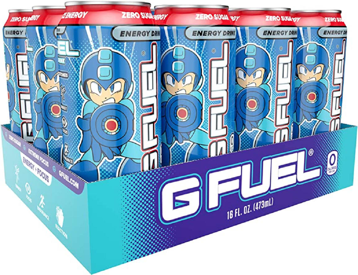 G Fuel Mega Man Blue Slush
