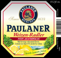 PAULANER WEIZEN LEMON RADLER NON-ALCOHOLIC 4/6PK 11.2 oz (24)