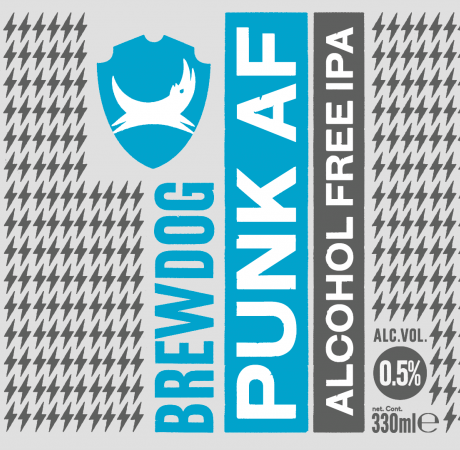 BBREWDOG PUNK AF NON-ALCOHOLIC IPA 4/6PK CANS 12 oz (24)