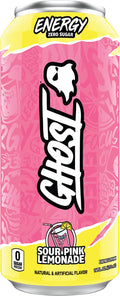 Ghost Pink Lemonade 12 Pack (16 oz Cans)