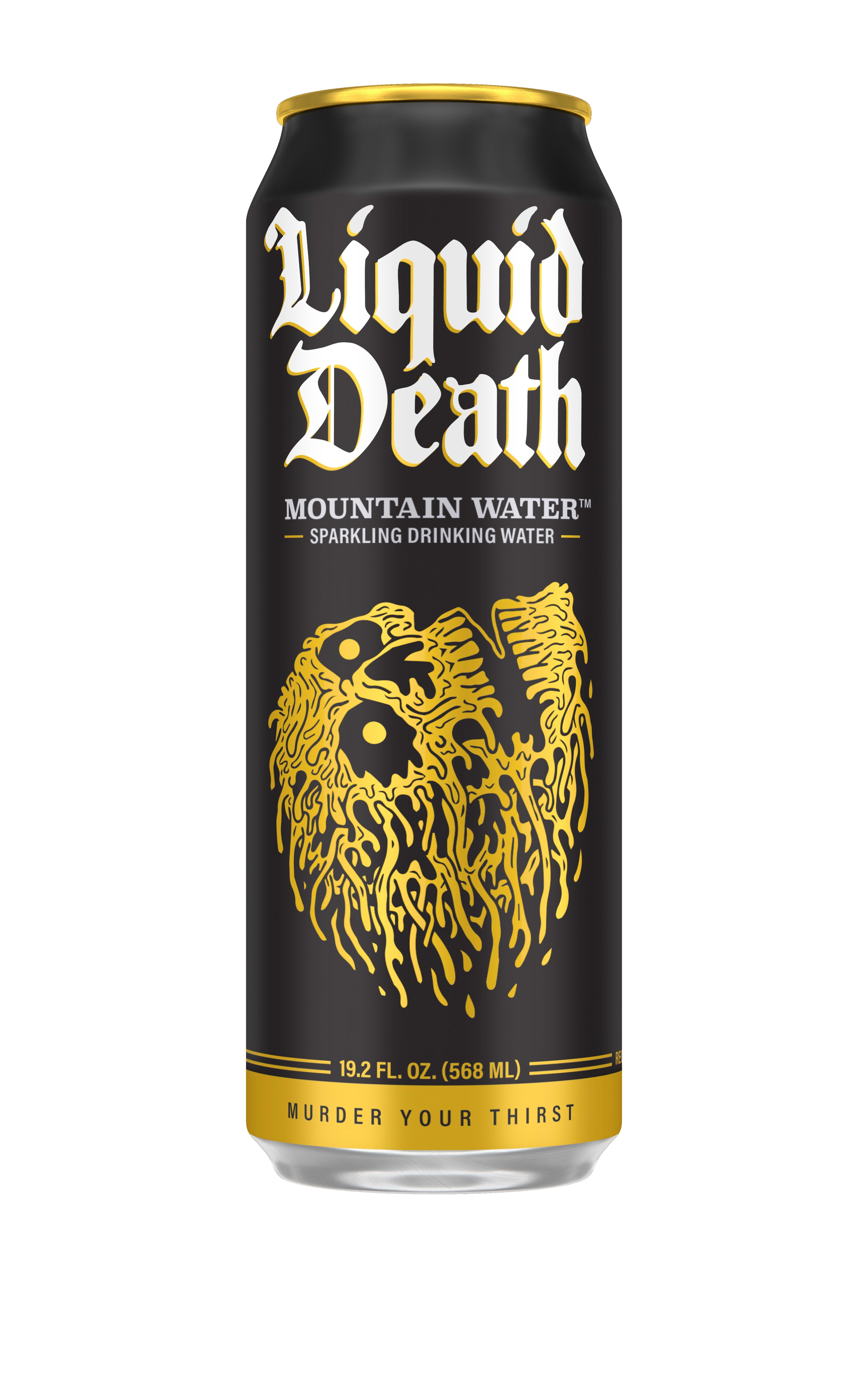 Liquid Death Sparkling Water 24 Pack (19.2 oz Cans)