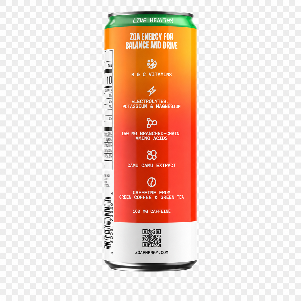 Zoa Energy Zero Sugar
