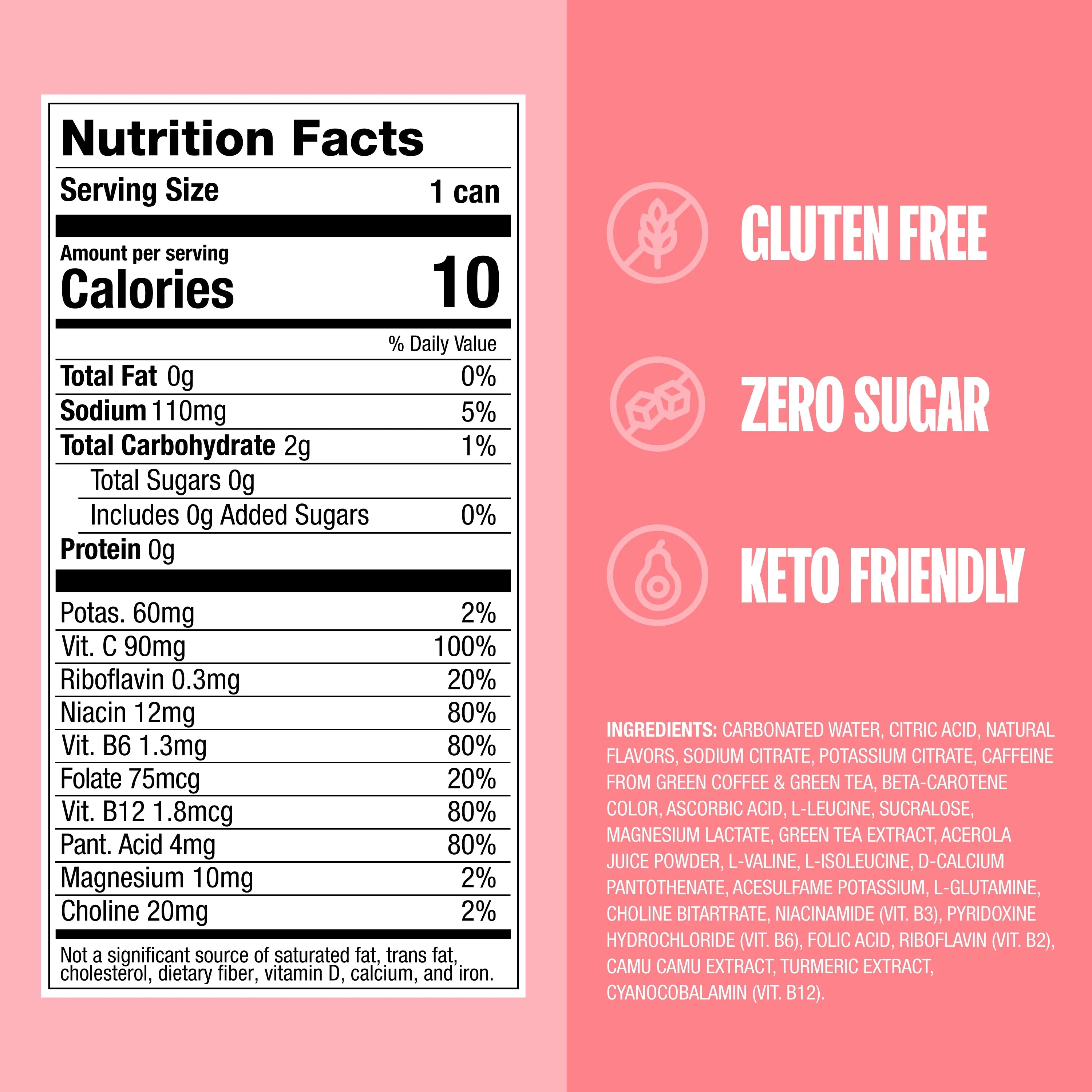Zoa Energy Zero Sugar