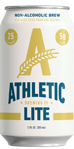 Athletic Brewing Athletic Lite non-alcoholic light beer