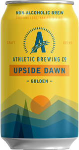 Athletic Brewing Upside Dawn non-alcoholic golden ale
