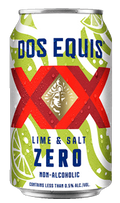Dos Equis Lime and Salt Zero non-alcoholic lager