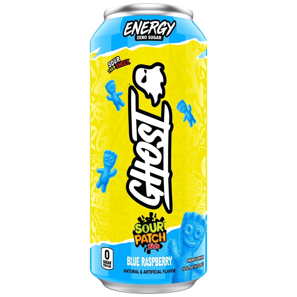 Ghost Energy Sour Patch Kids Blue Raspberry